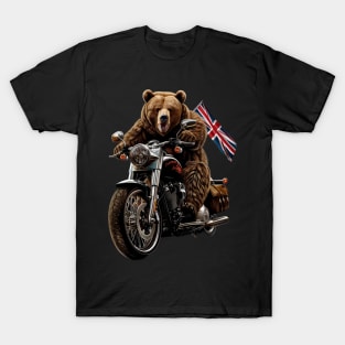 Nocturnal Adventures Of Grizzly Bear T-Shirt